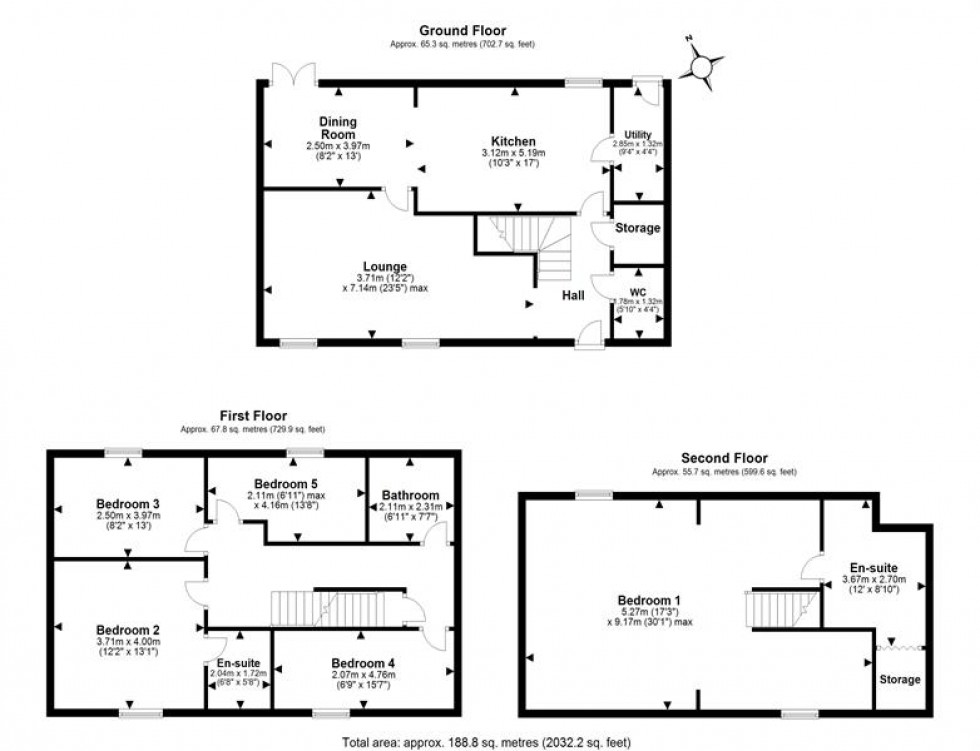 Floorplan for Sutton Chancellor, Aston Lane, Sutton Weaver