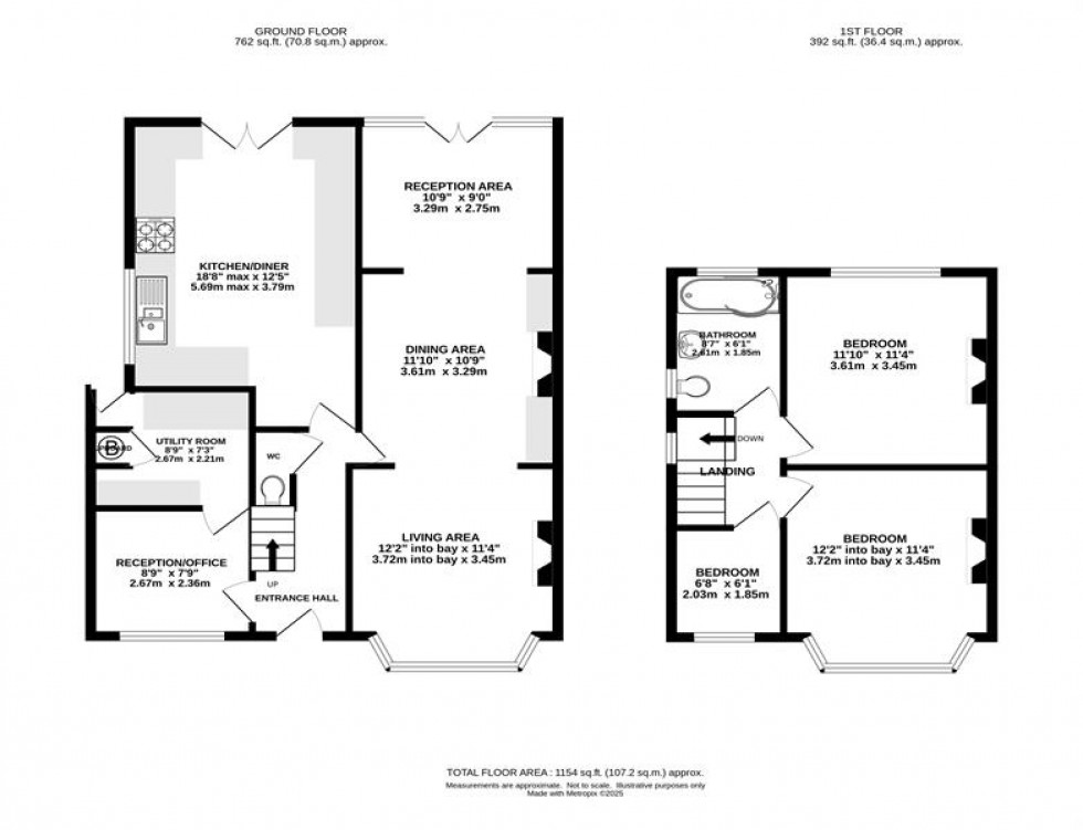 Floorplan for Vale Road, Timperley, Altrincham