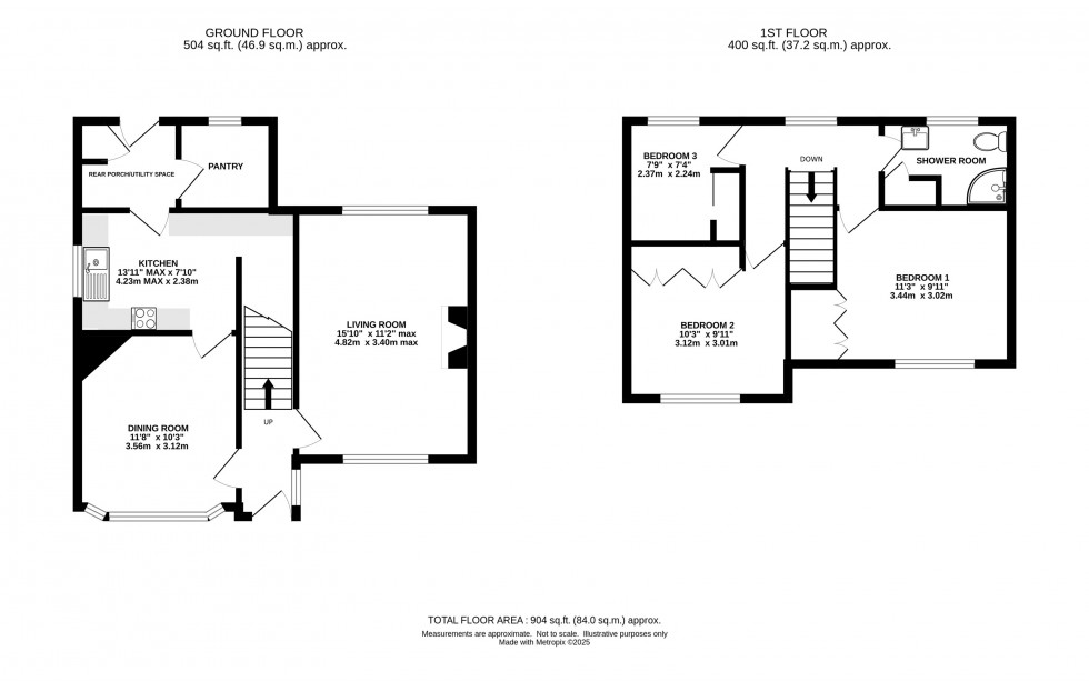 Floorplan for Broad Oak Lane, Mobberley, Knutsford