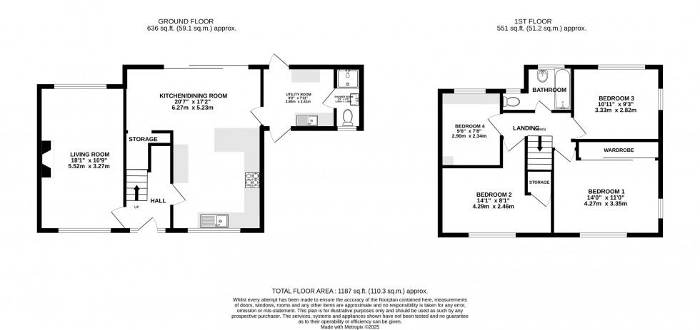 Floorplan for Egerton Road, Wilmslow