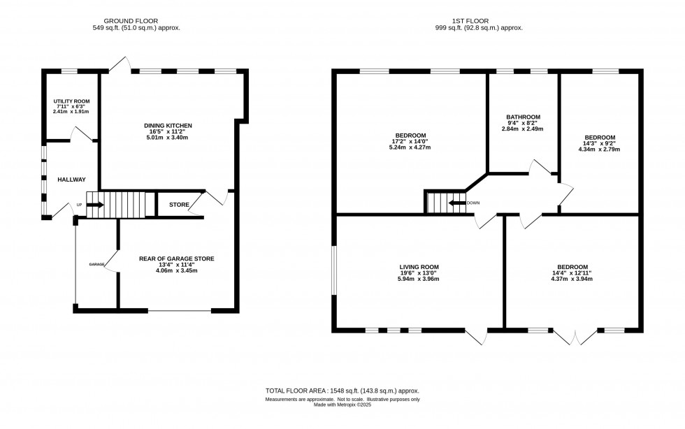 Floorplan for Glossop Road, Marple Bridge, Stockport