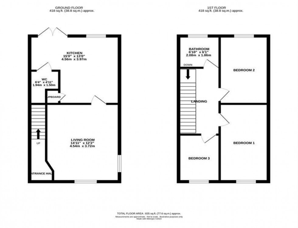 Floorplan for Charles Street, Stockport