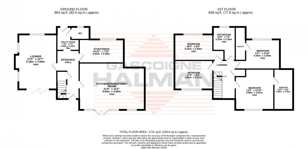 Floorplan for Dane Road, Sale