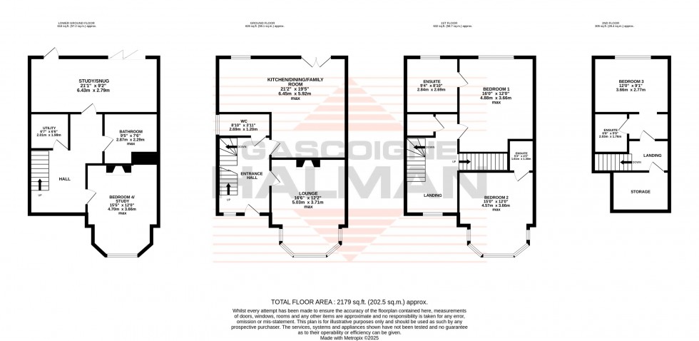 Floorplan for Dane Road, Sale