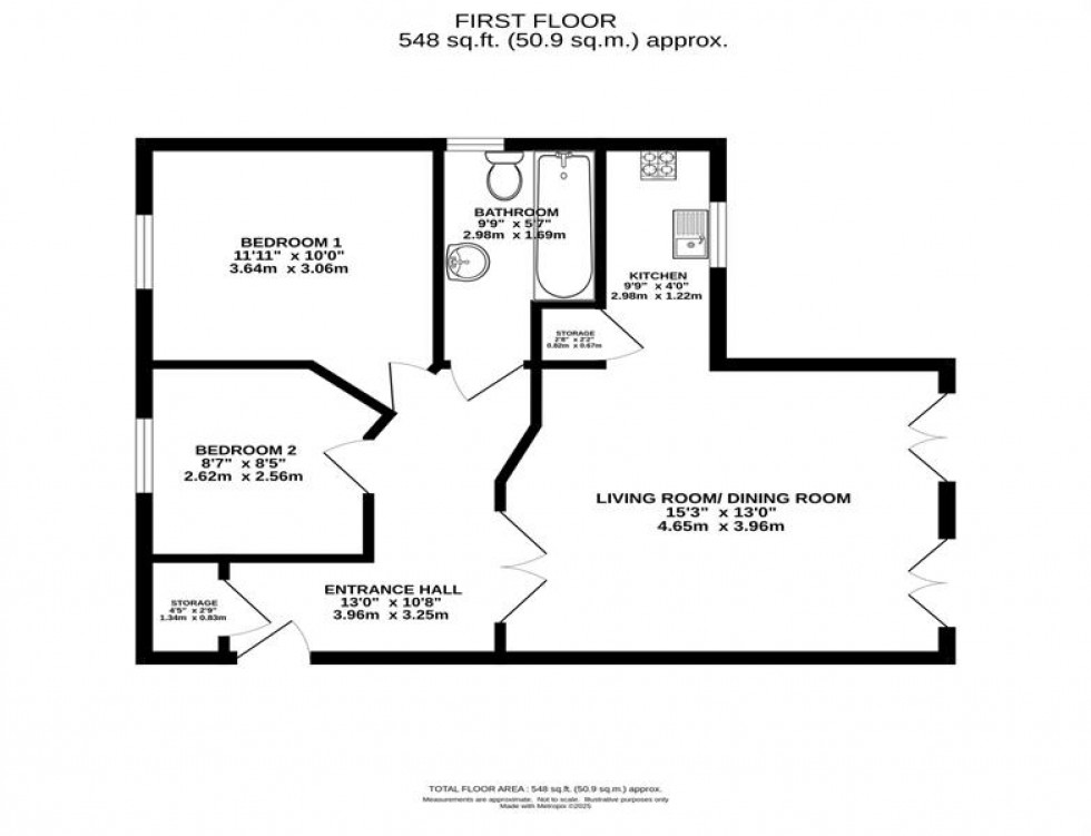 Floorplan for Parrs Wood Road, Withington