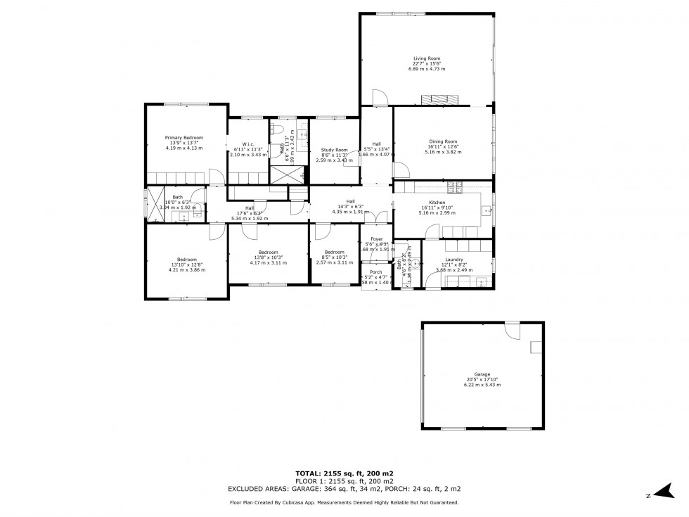 Floorplan for Field Lane, Appleton, Warrington