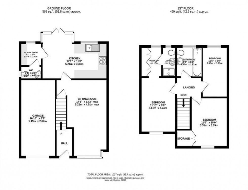 Floorplan for Glebe Road, Whaley Bridge, High Peak