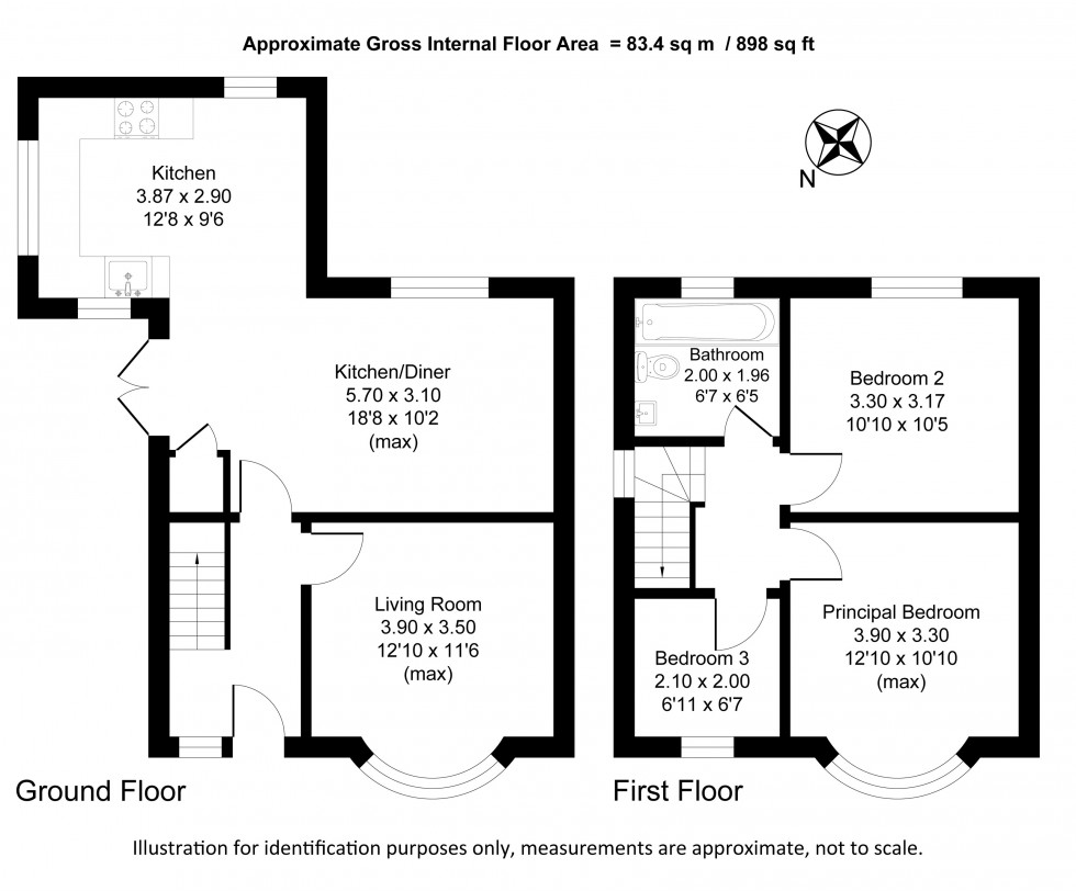 Floorplan for Whitesands Road, Lymm