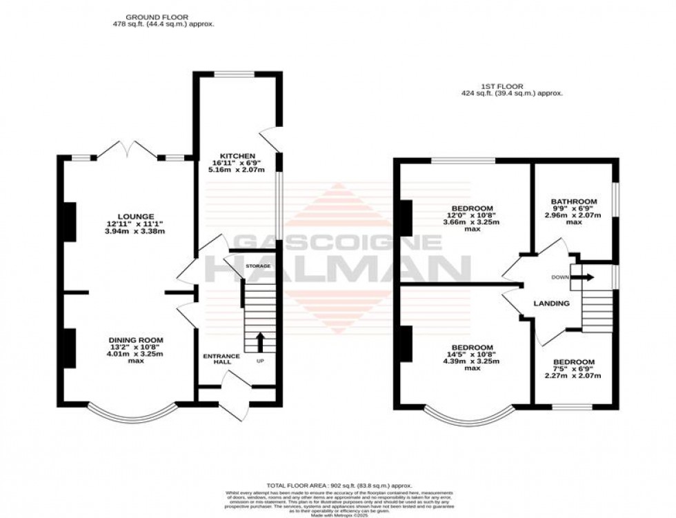 Floorplan for Langdale Road, Sale