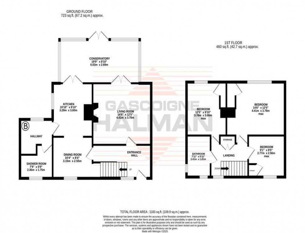 Floorplan for Totnes Road, Sale