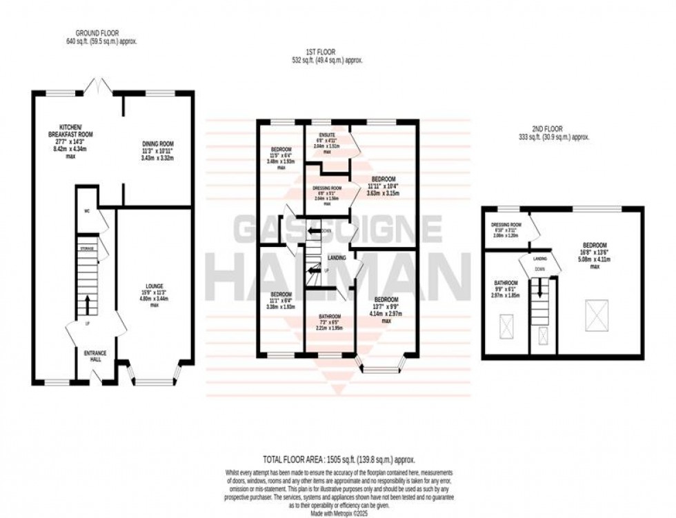 Floorplan for Beech Road, Sale