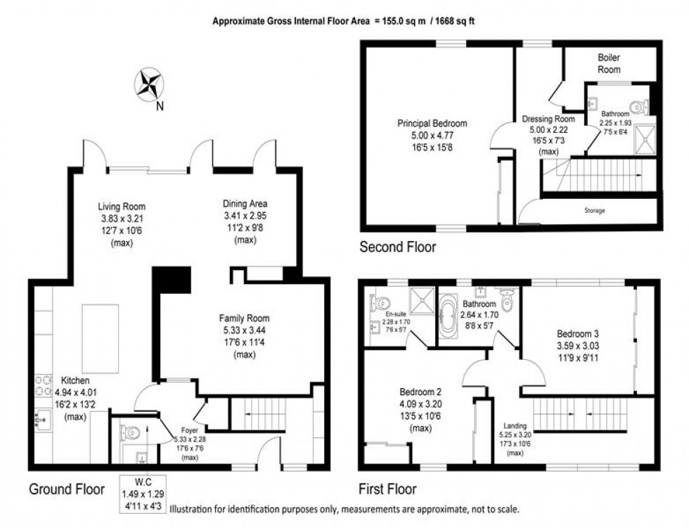 Floorplan for Cherry Lane Barns, Cherry Lane, Lymm