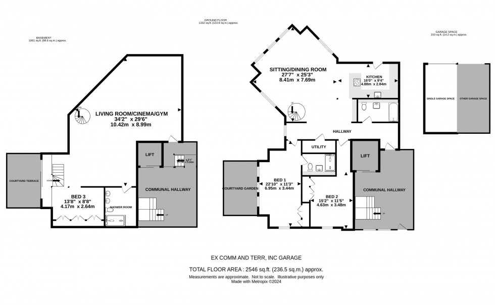 Floorplan for Ashley Road, Hale