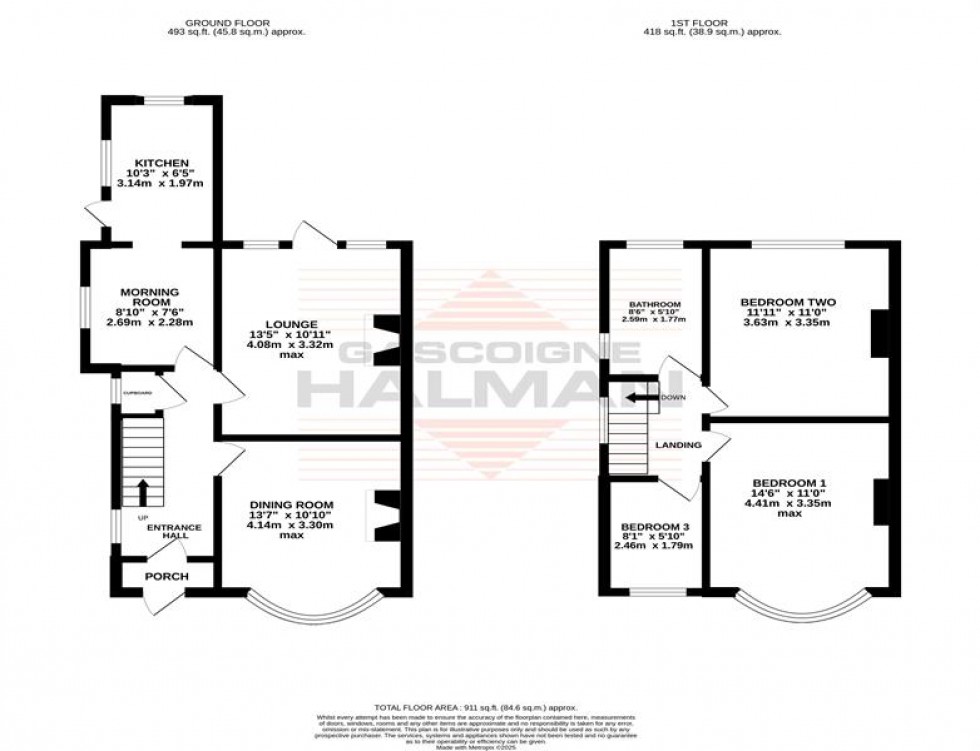 Floorplan for Alma Road, Sale