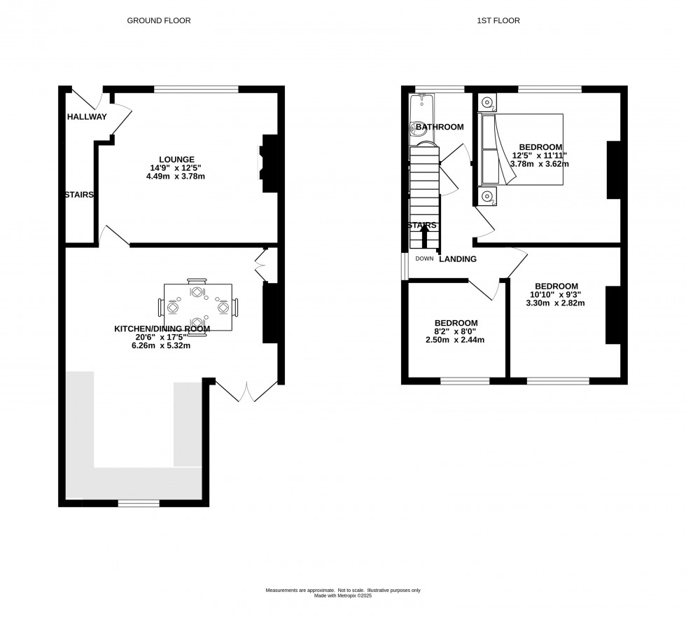 Floorplan for Higson Avenue, Romiley, Stockport