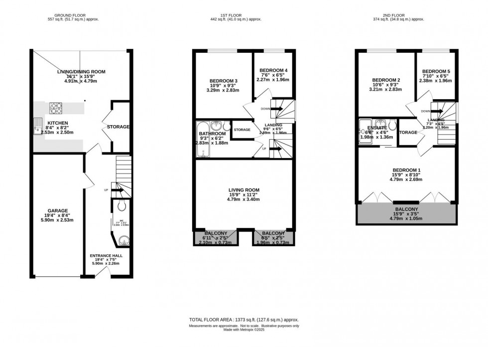 Floorplan for Michaels Close, Northenden