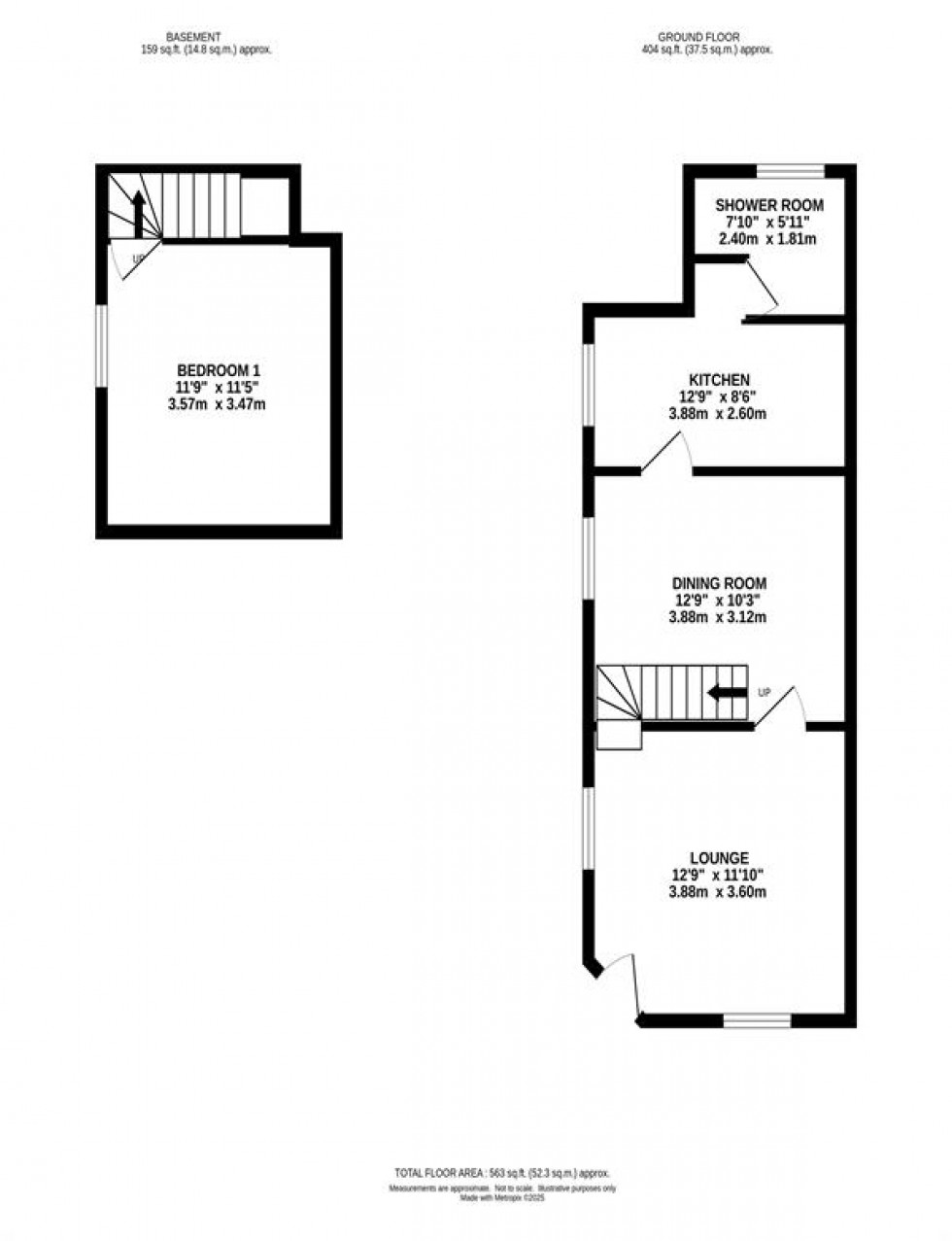 Floorplan for Hurdsfield Road, Macclesfield