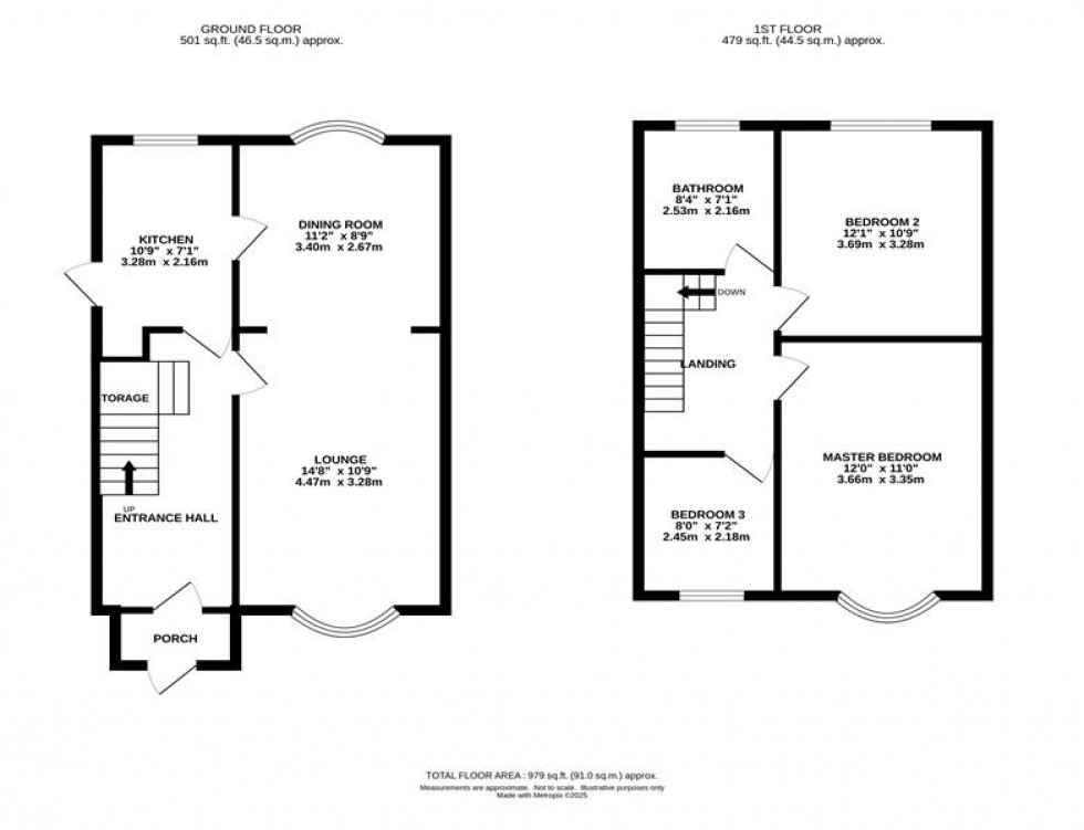 Floorplan for Pexhill Road, Macclesfield