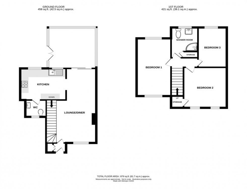 Floorplan for Parrs Mount Mews, Heaton Mersey, Stockport