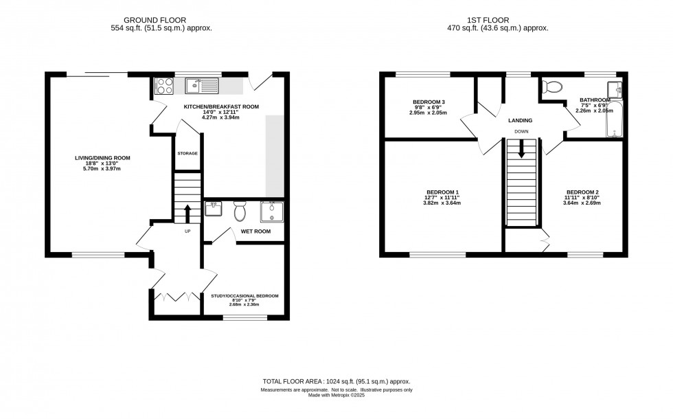 Floorplan for Longridge, Knutsford