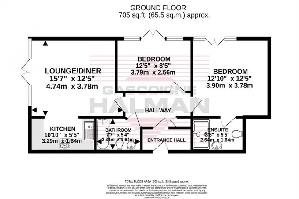 Floorplan for Griffin Farm Drive, Heald Green, Cheadle