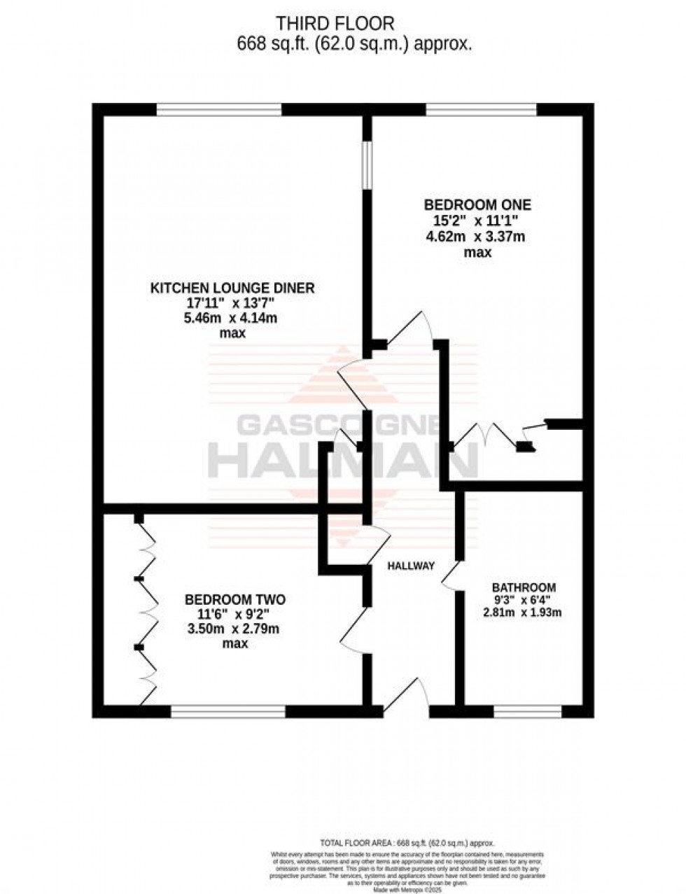 Floorplan for Broad Road, Broad Road, Sale