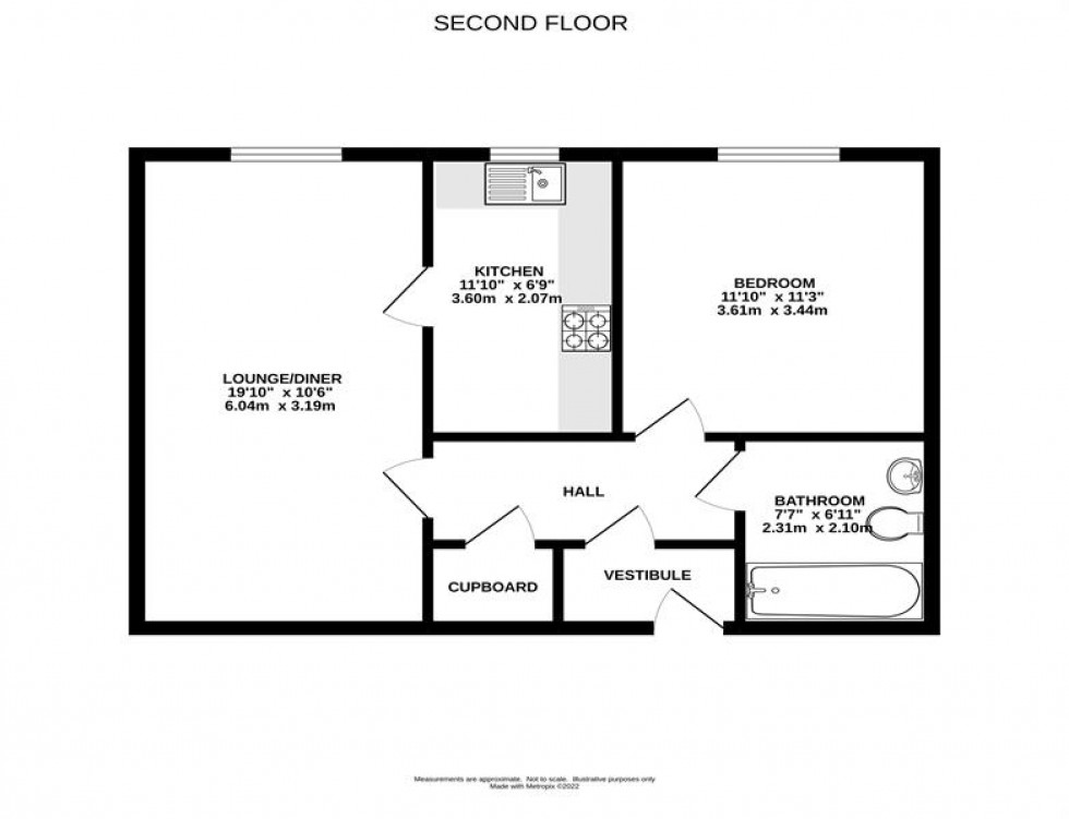 Floorplan for Miry Meadow, Station Road, Chapel-En-Le-Frith