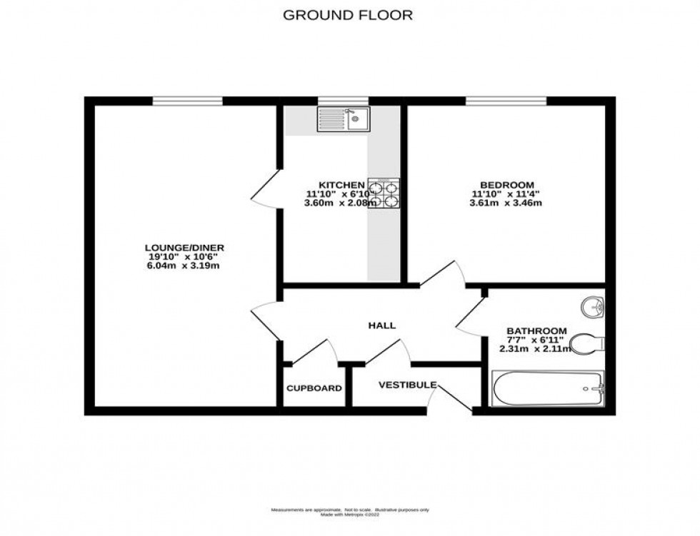 Floorplan for Miry Meadow, Chapel-En-Le-Frith, High Peak