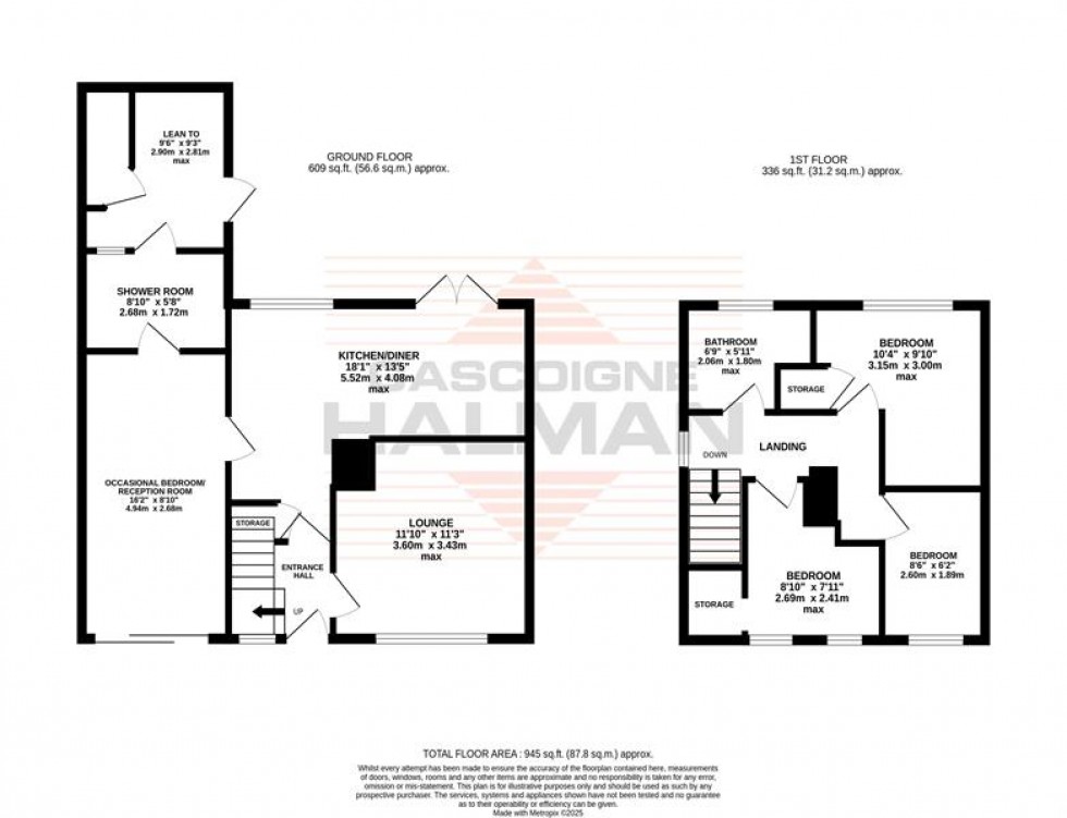 Floorplan for Gatley Road, Sale