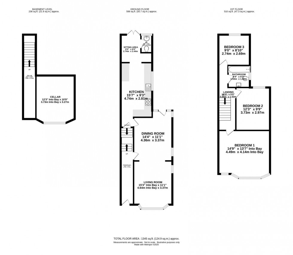 Floorplan for Chapel Road, Northenden