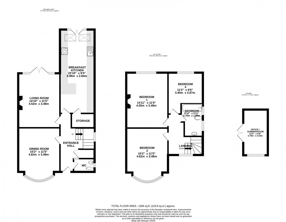 Floorplan for Moor Lane, Wilmslow