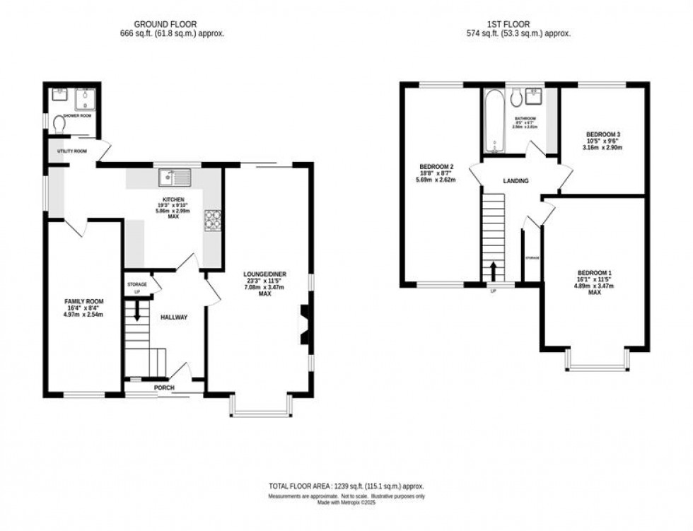 Floorplan for Cherry Holt Avenue, Heaton Mersey