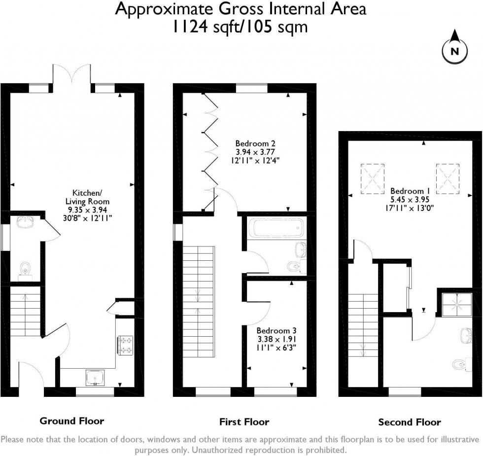 Floorplan for Sandstone Lane, Tarporley