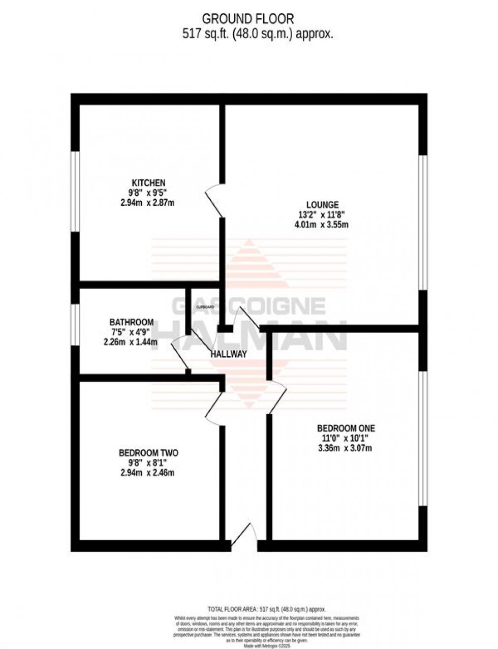 Floorplan for Windsor Court, Ashton Lane, Sale