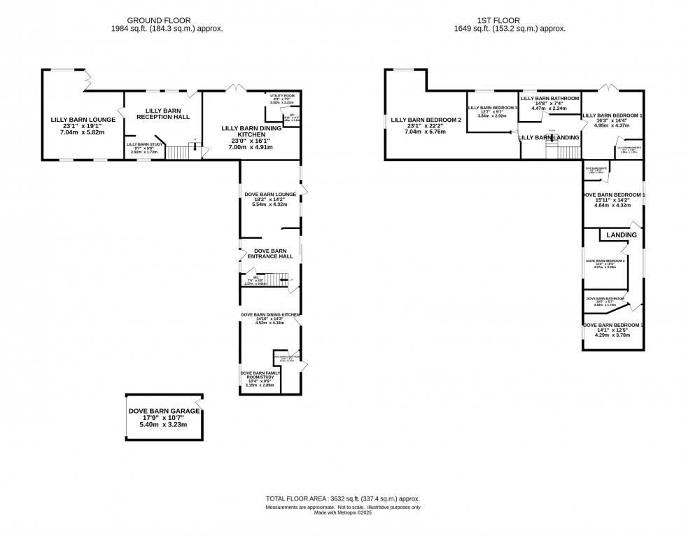 Floorplan for Chester Road, Woodford