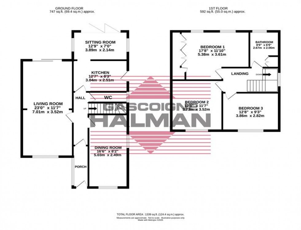 Floorplan for Seal Road, Bramhall