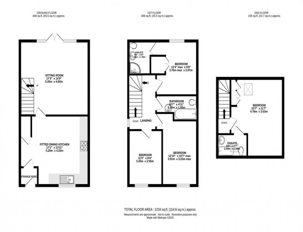 Floorplan for Alpha Mews, New Road, Whaley Bridge, High Peak