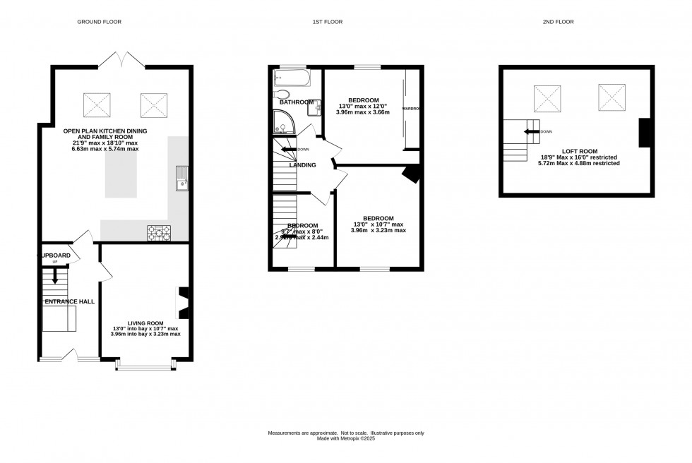 Floorplan for London Road, Holmes Chapel