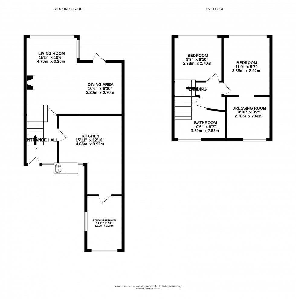 Floorplan for Ridge Crescent, Marple