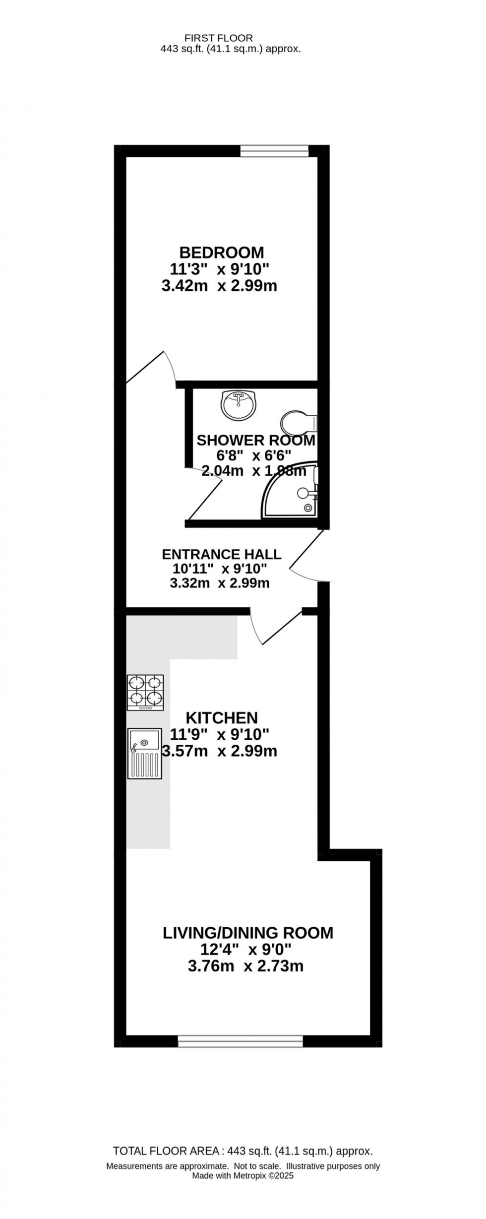 Floorplan for Burnage Lane, Burnage