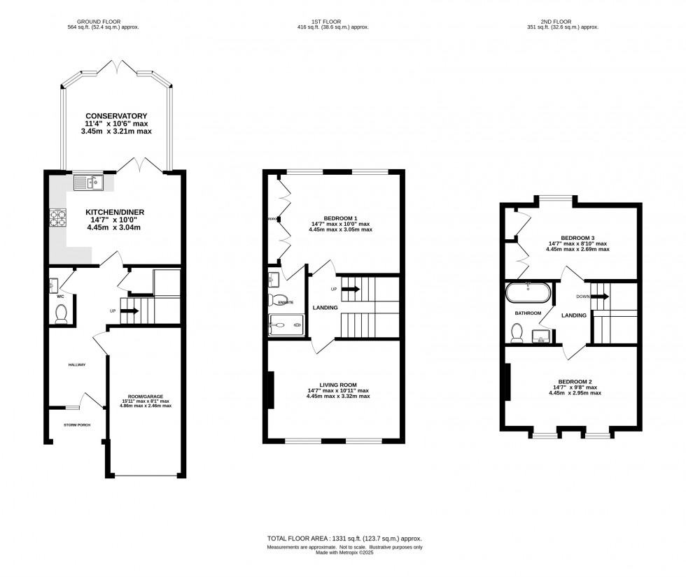 Floorplan for Victoria Street, Knutsford