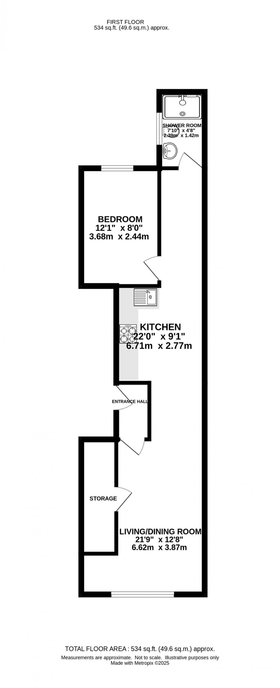 Floorplan for Burnage Lane, Burnage