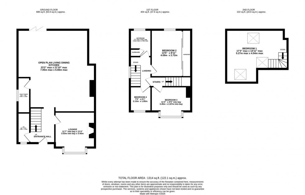 Floorplan for Pool House Road, Poynton