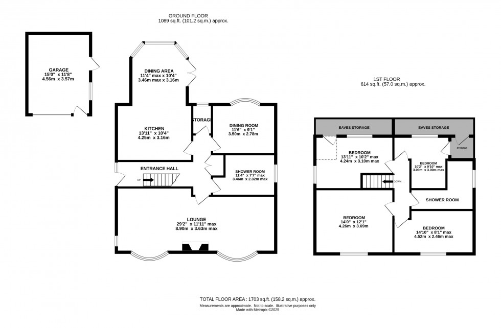 Floorplan for Bellhouse Lane, Grappenhall, Warrington