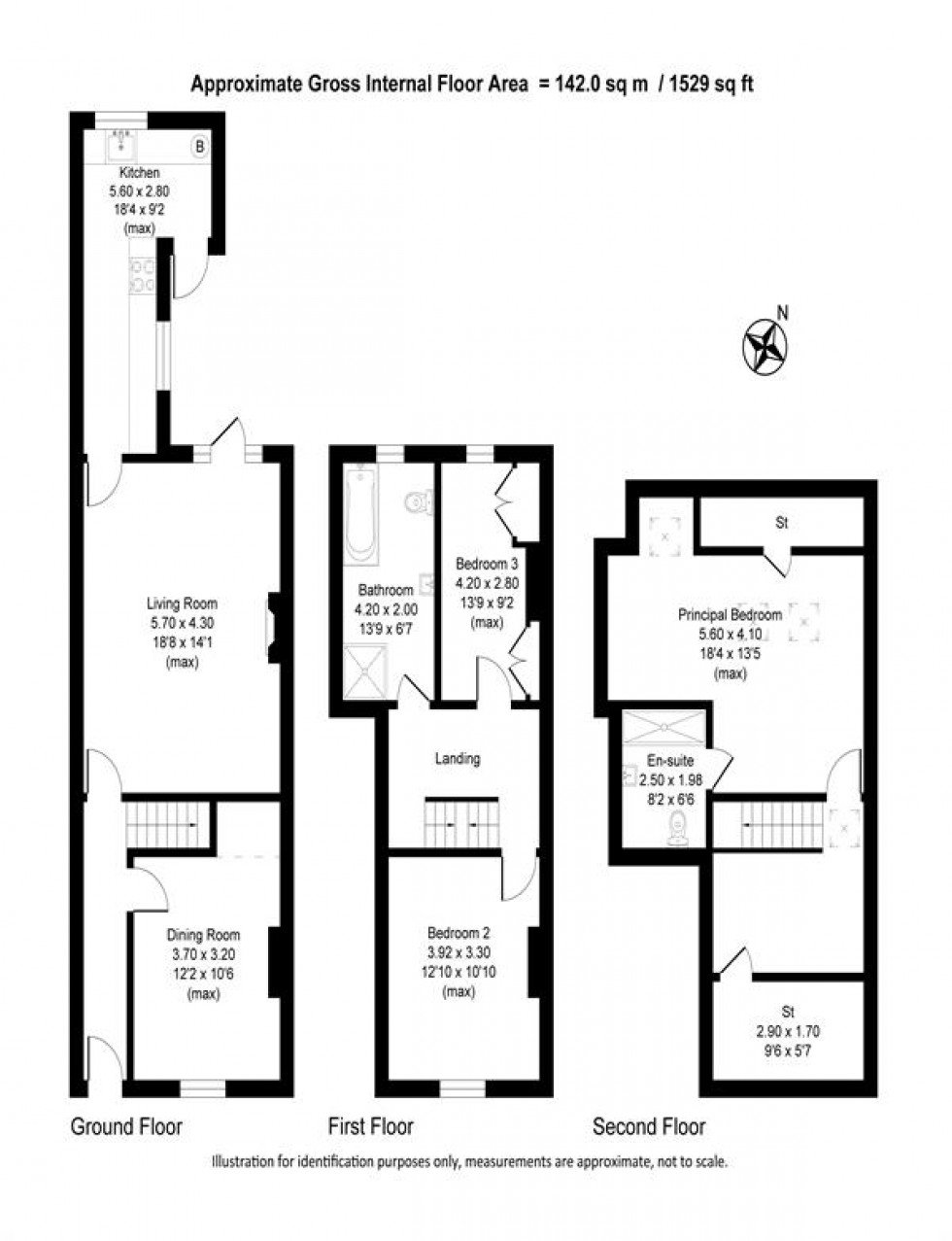 Floorplan for Canal Bank, Lymm