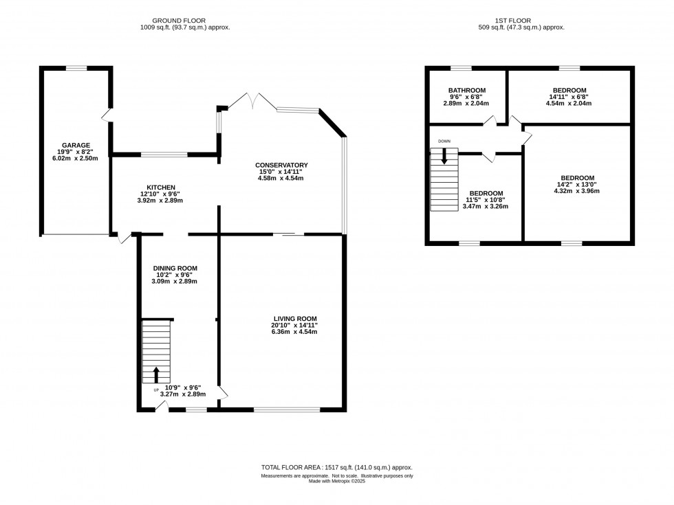 Floorplan for Redhill Drive, Bredbury, Stockport