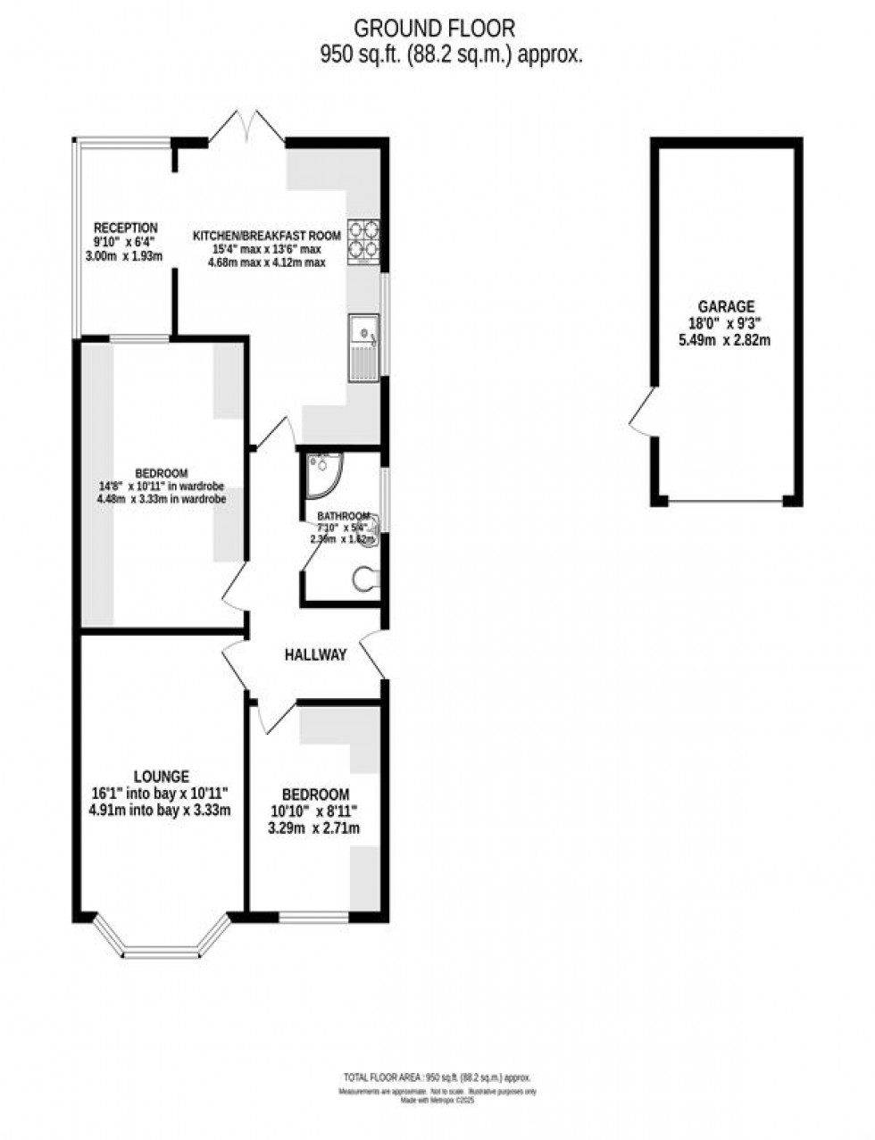 Floorplan for Aimson Road East, Timperley, Altrincham