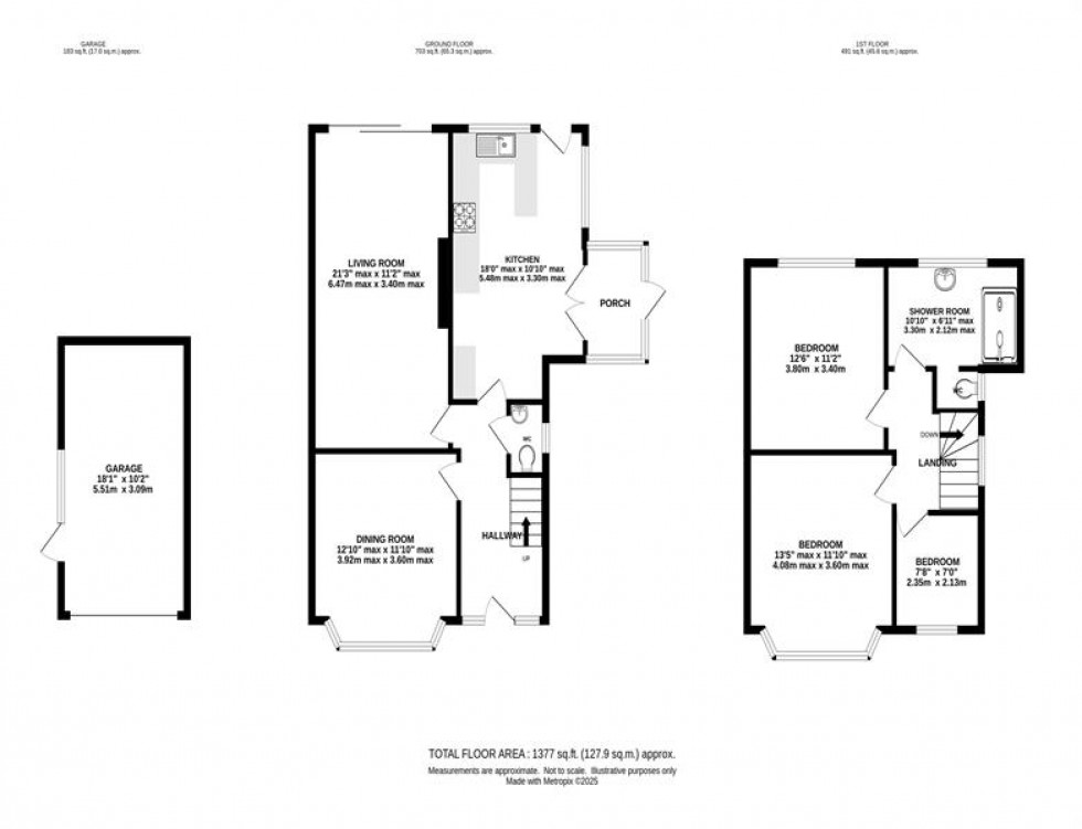 Floorplan for Wood Lane, Timperley, Altrincham