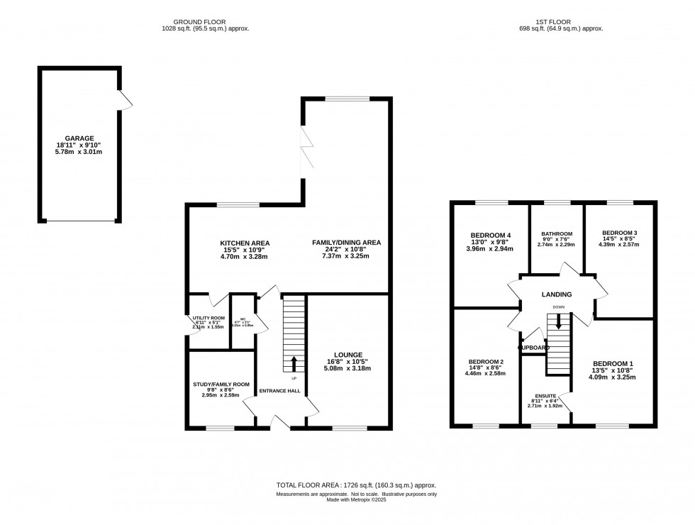 Floorplan for Eagles Road, Alderley Park, Nether Alderley