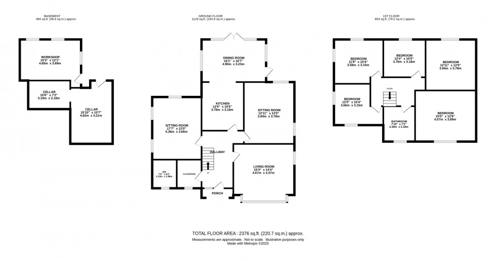 Floorplan for Knowle Road, Mellor, Stockport